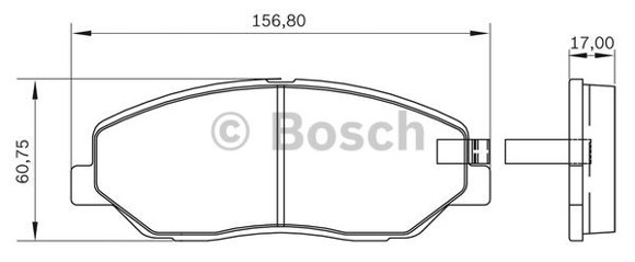 Imagen de PASTILLAS DE FRENO HYUNDAI SANTA FE 2.0/2.4/2.7 4X2 4X4 2001